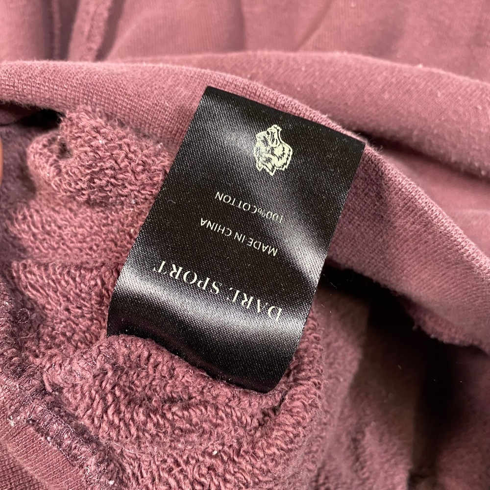 Darc Sport SHE Wolves Forever Quarter Snap Sweatshirt Maroon Burgundy Medium - Picture 7 of 8